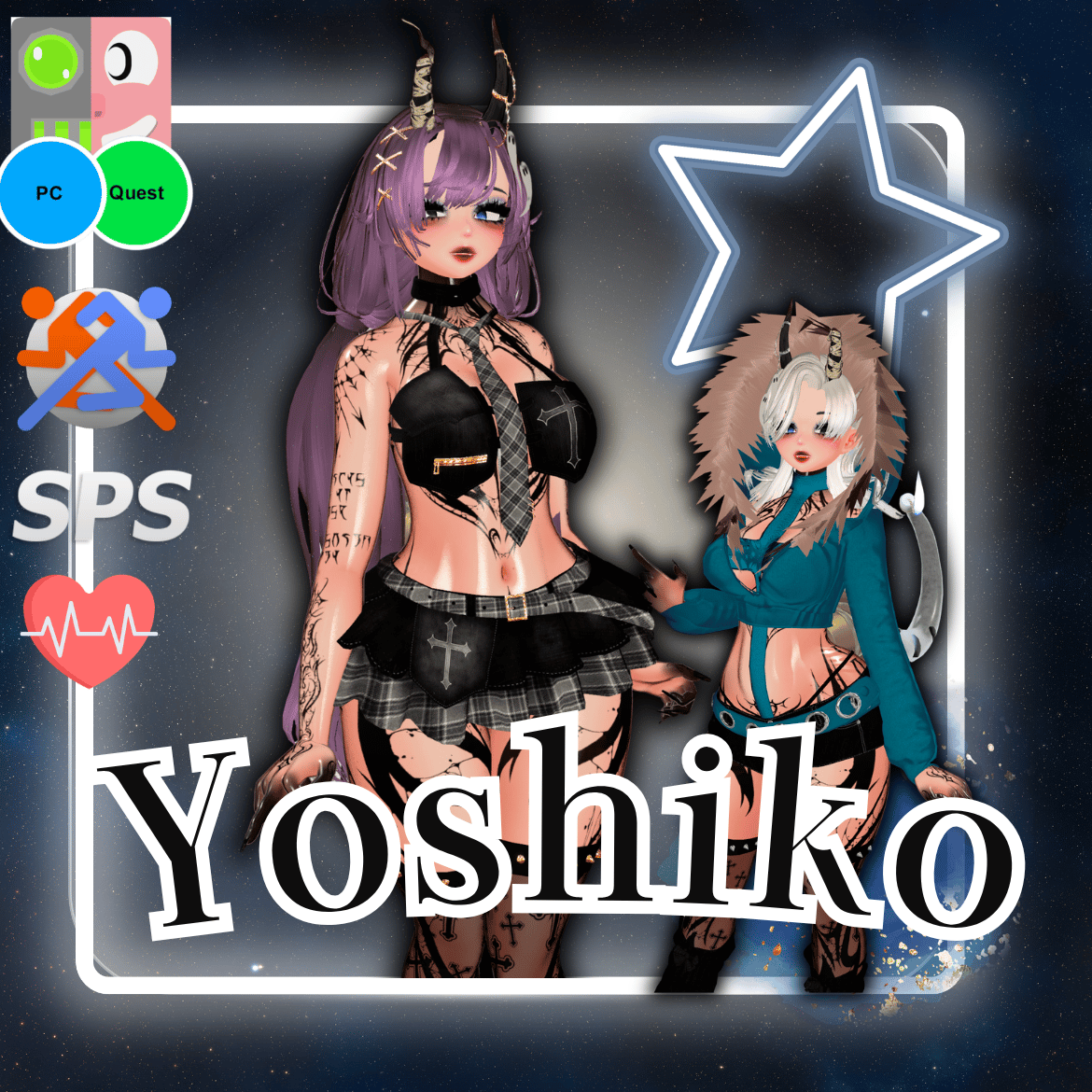 👑 Yoshiko V2 | Vrcft + Pc + Quest + MMD