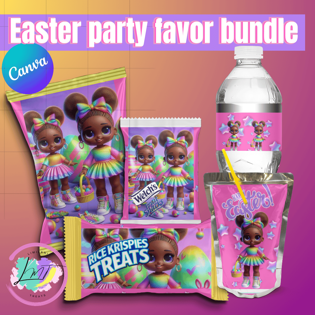 Girls easter party favor bundle - Payhip