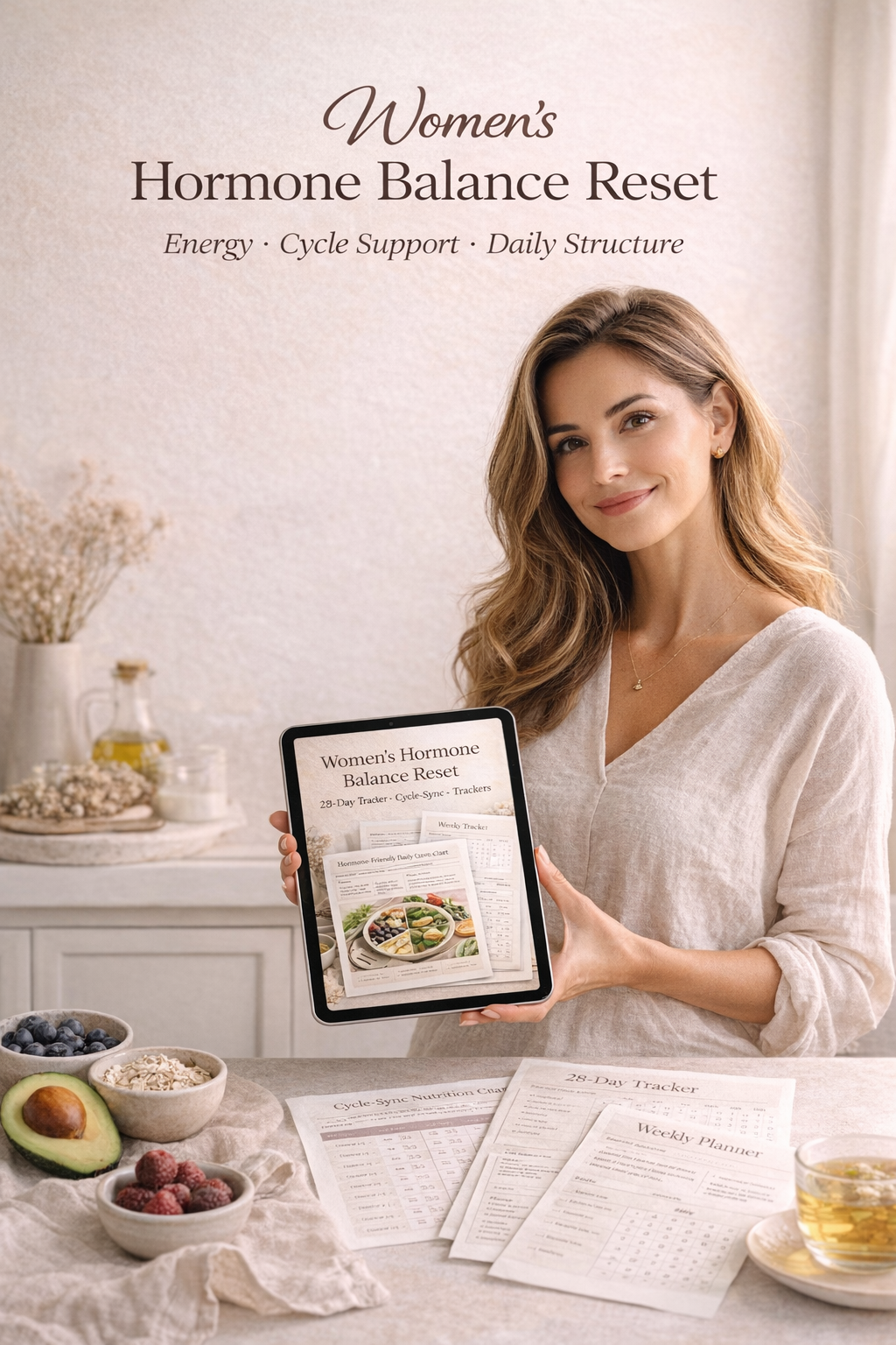 hormone balance for women, cycle sync guide, women wellness pdf, hormone reset guide, metabolic reset for women, cycle sync nutrition, perimenopause support, women energy guide, hormone friendly meals, wellness trackers pdf, women health planner, hormone 