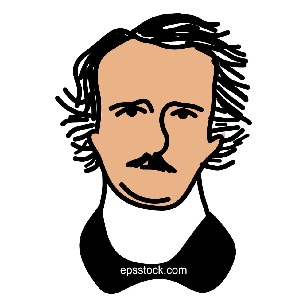 Portrait of Edgar Allan Poe