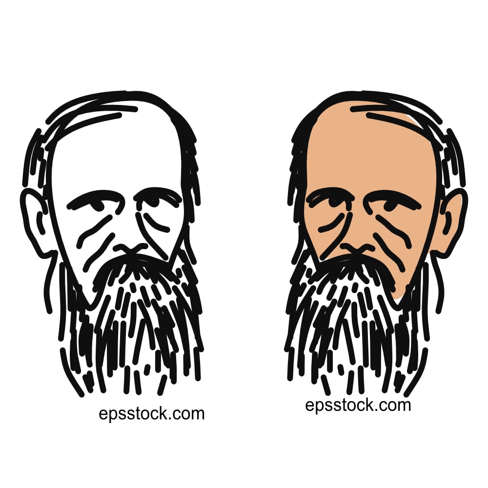 Fyodor Dostoevsky portrait