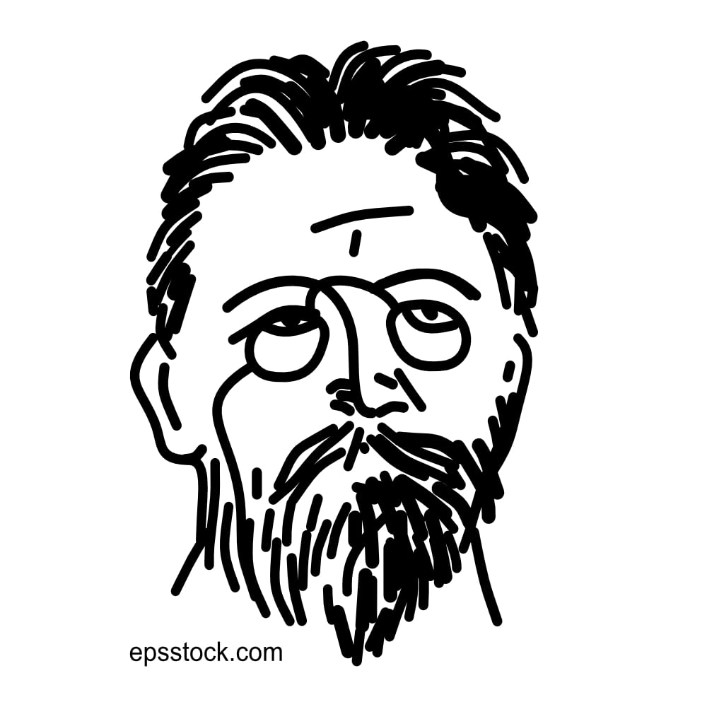 Portrait of Anton Chekhov