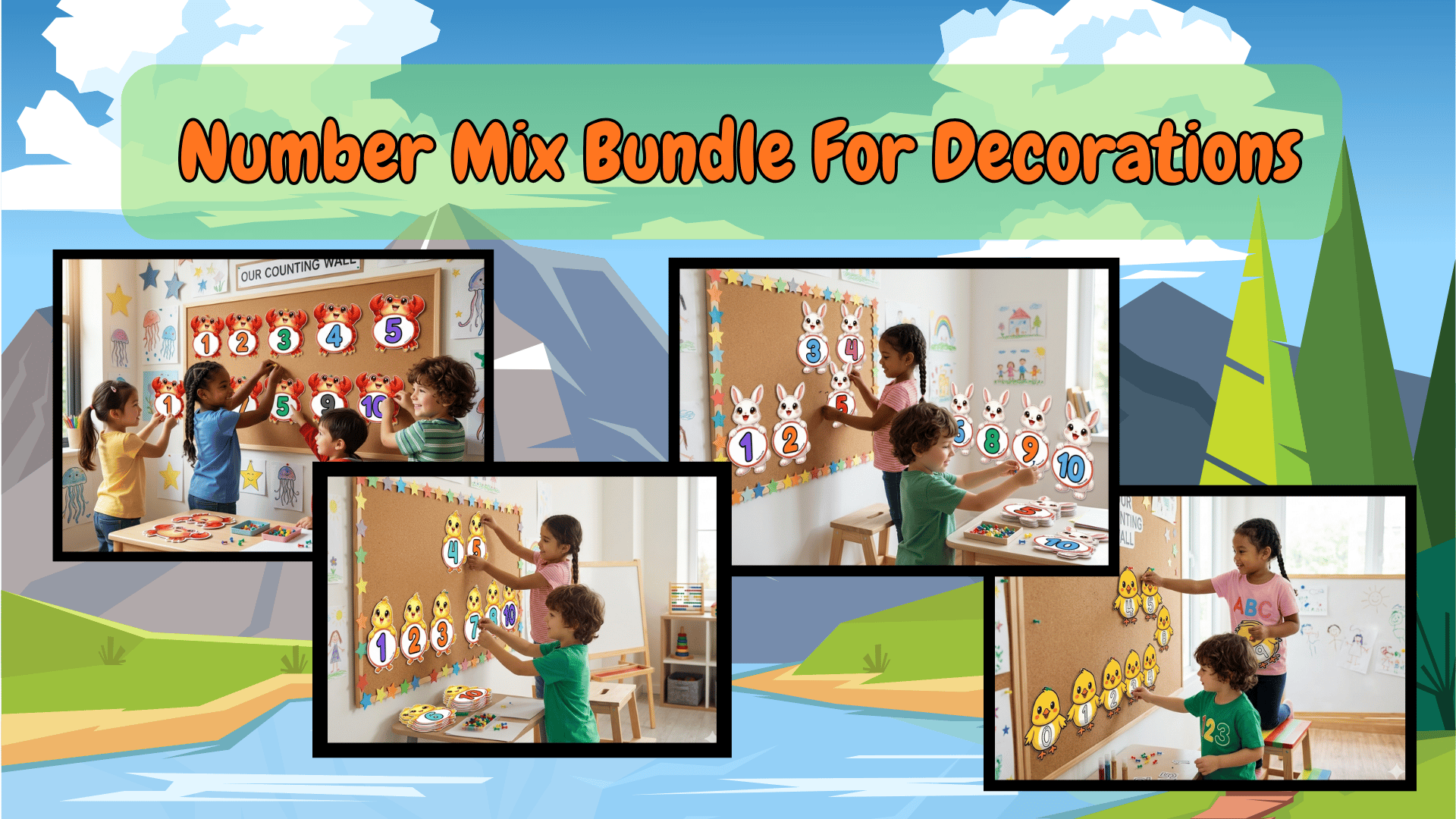 Number Mix Bundle For Decorations - Payhip