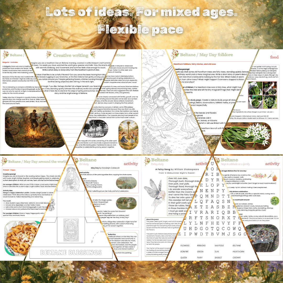 When is Beltane? Learn about it in this Dartmoor Kin pack