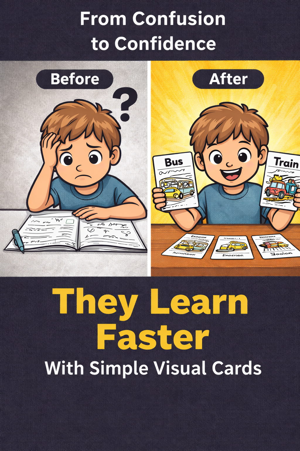 Transport Pack for Kids (Ages 3–7) – 20 Fun Printable Vehicle Flashcards with Simple Sentences & Coloring Pages | Learn Transportation Vocabulary the Easy Way