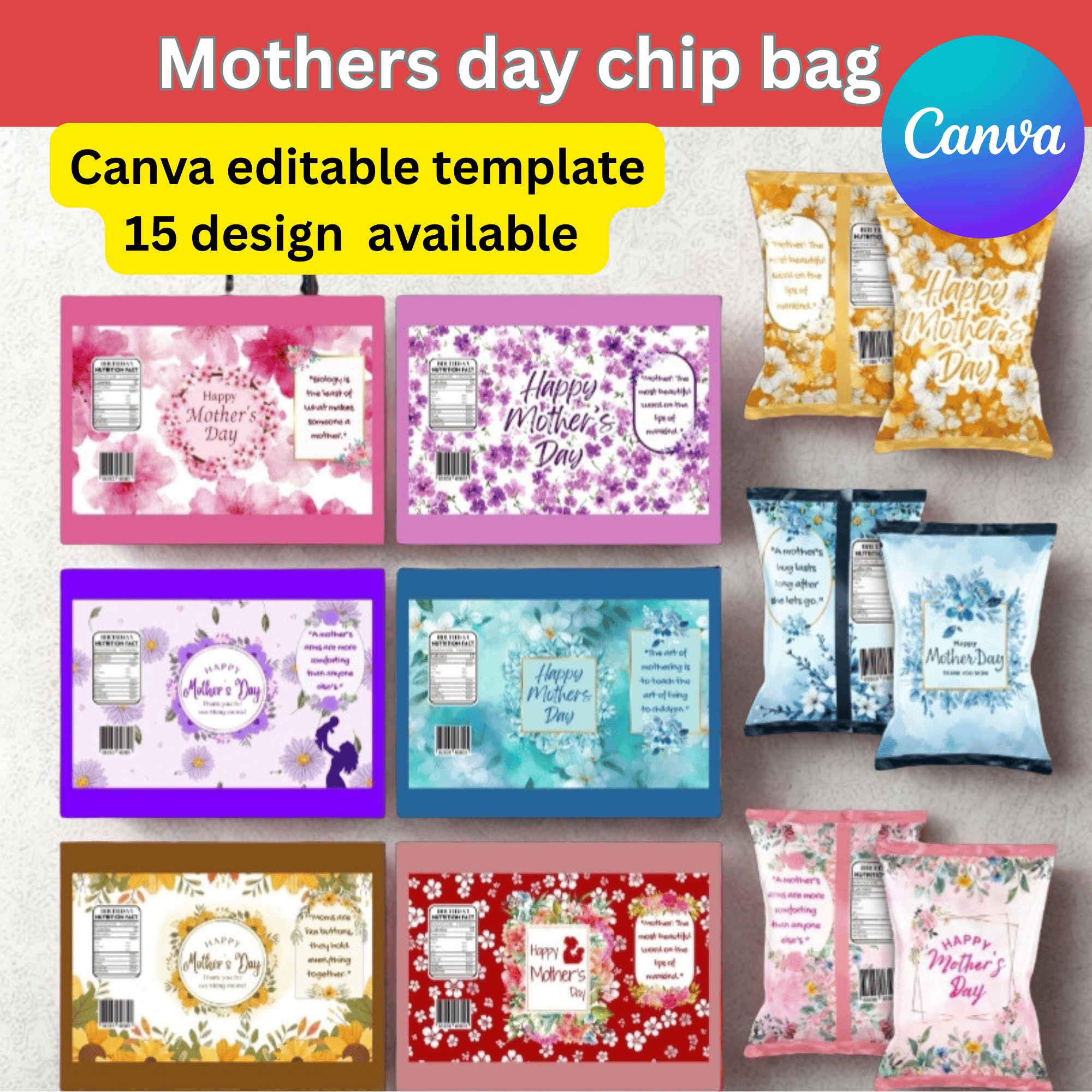 Mothers day chip bag - Payhip