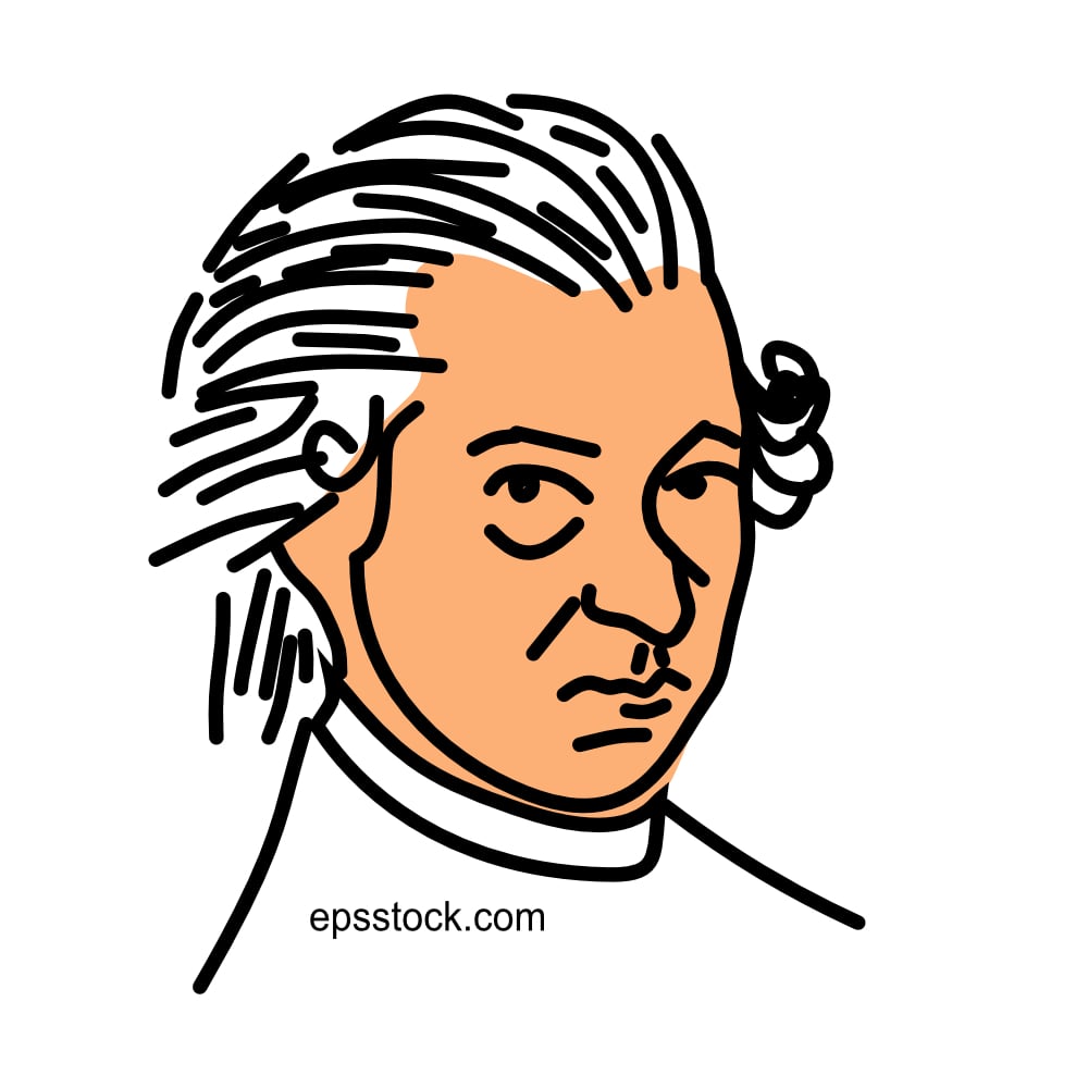Wolfgang Amadeus Mozart portrait