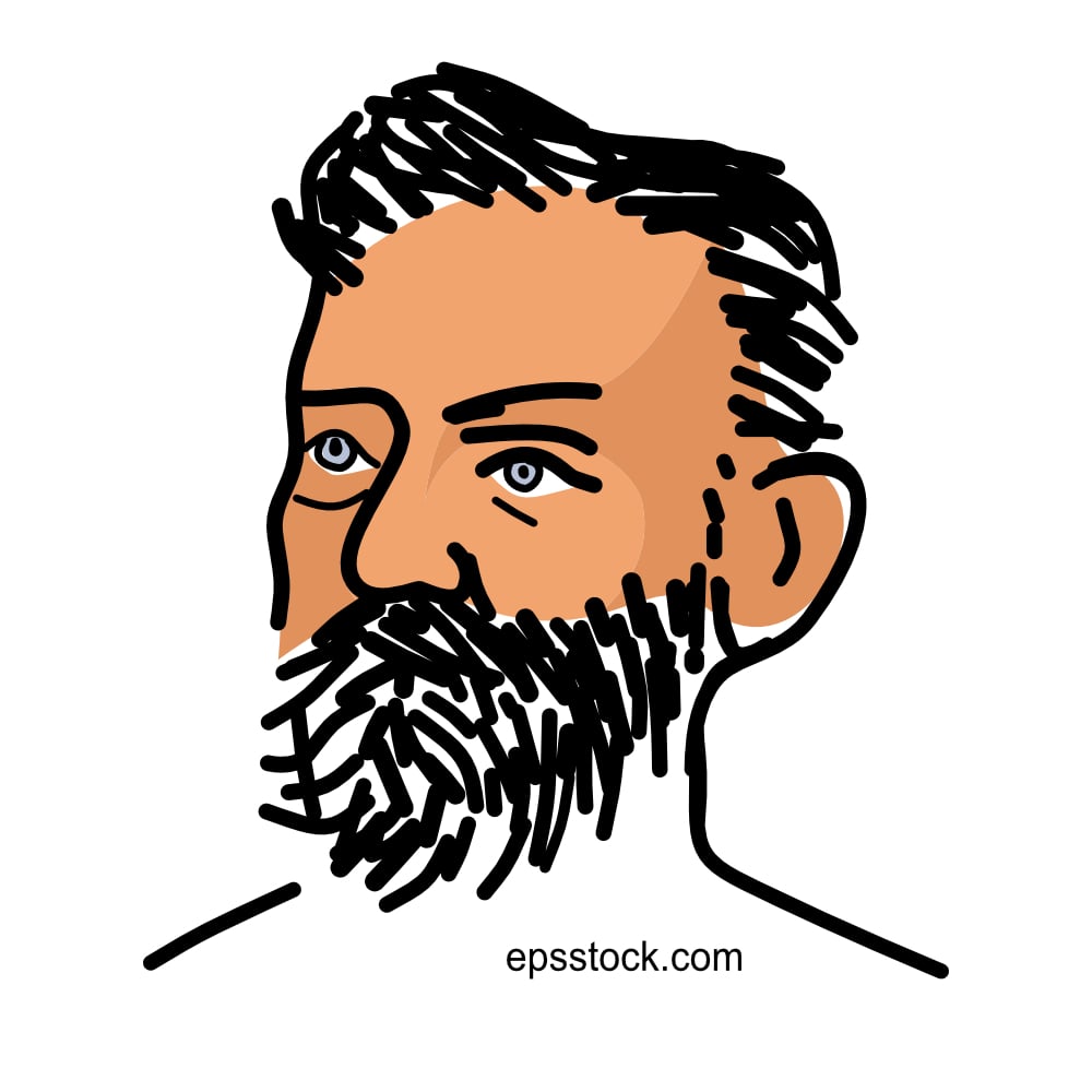 Alfred Nobel portrait