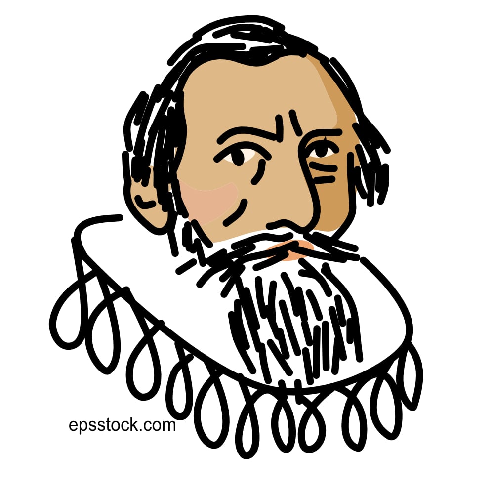 Johannes Kepler portrait
