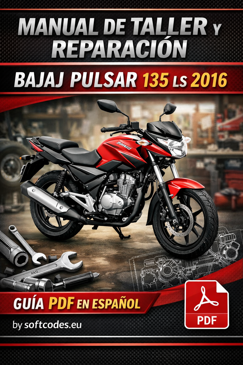 Bajaj Pulsar 135 LS 2016 Workshop Repair Manual PDF