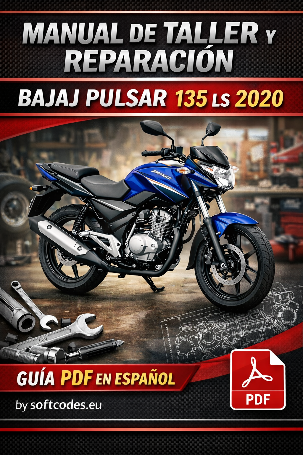 Bajaj Pulsar 135 LS 2020 Workshop Repair Manual PDF