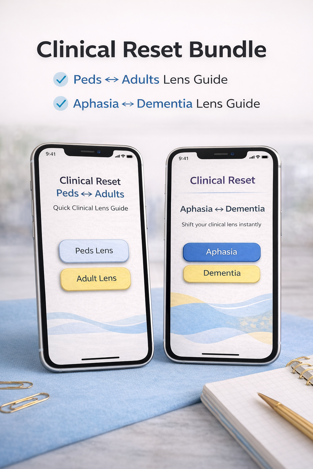 Clinical Reset Bundle: Quick Lens Guide for SLPs - Payhip