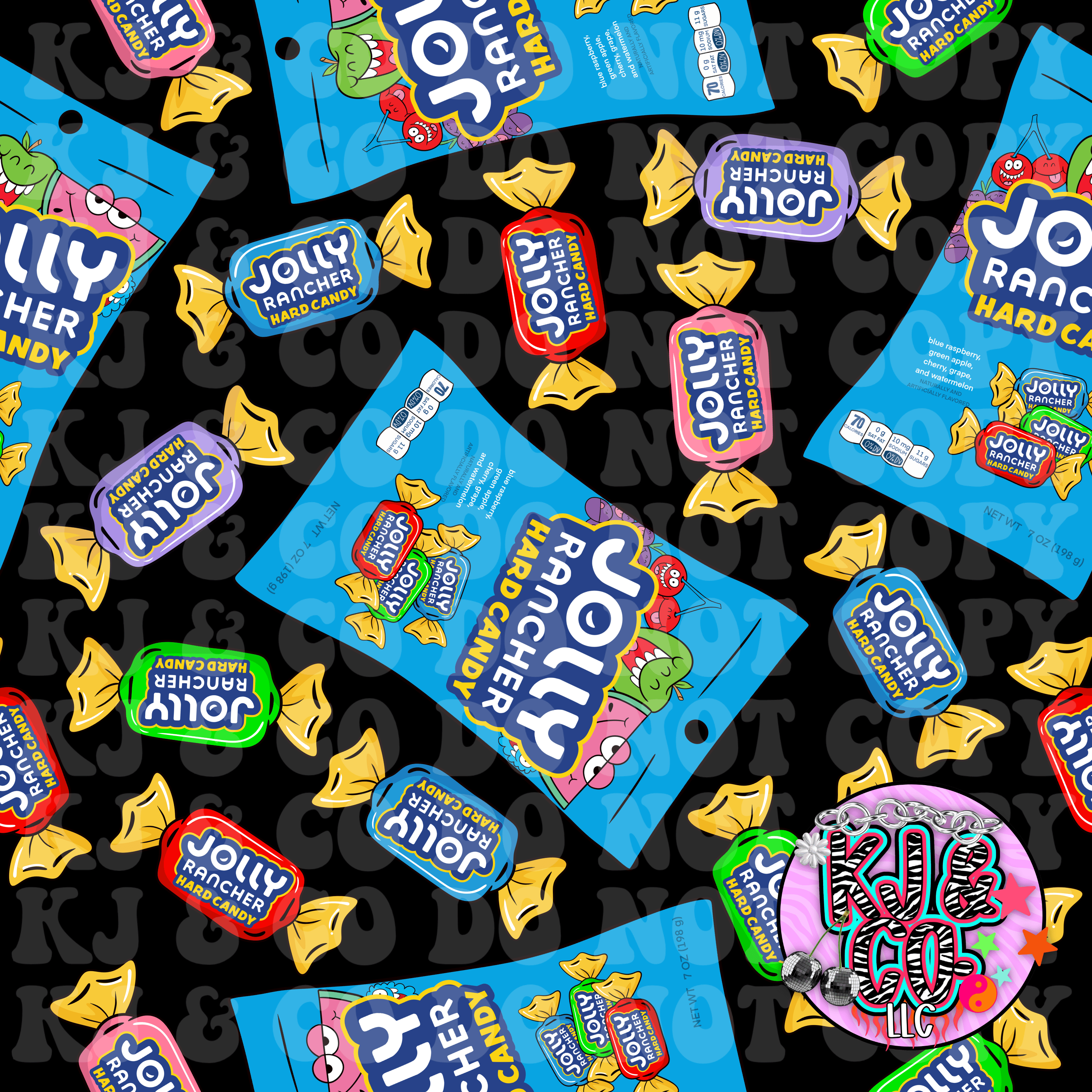 Jolly Ranchers Seamless File - Payhip