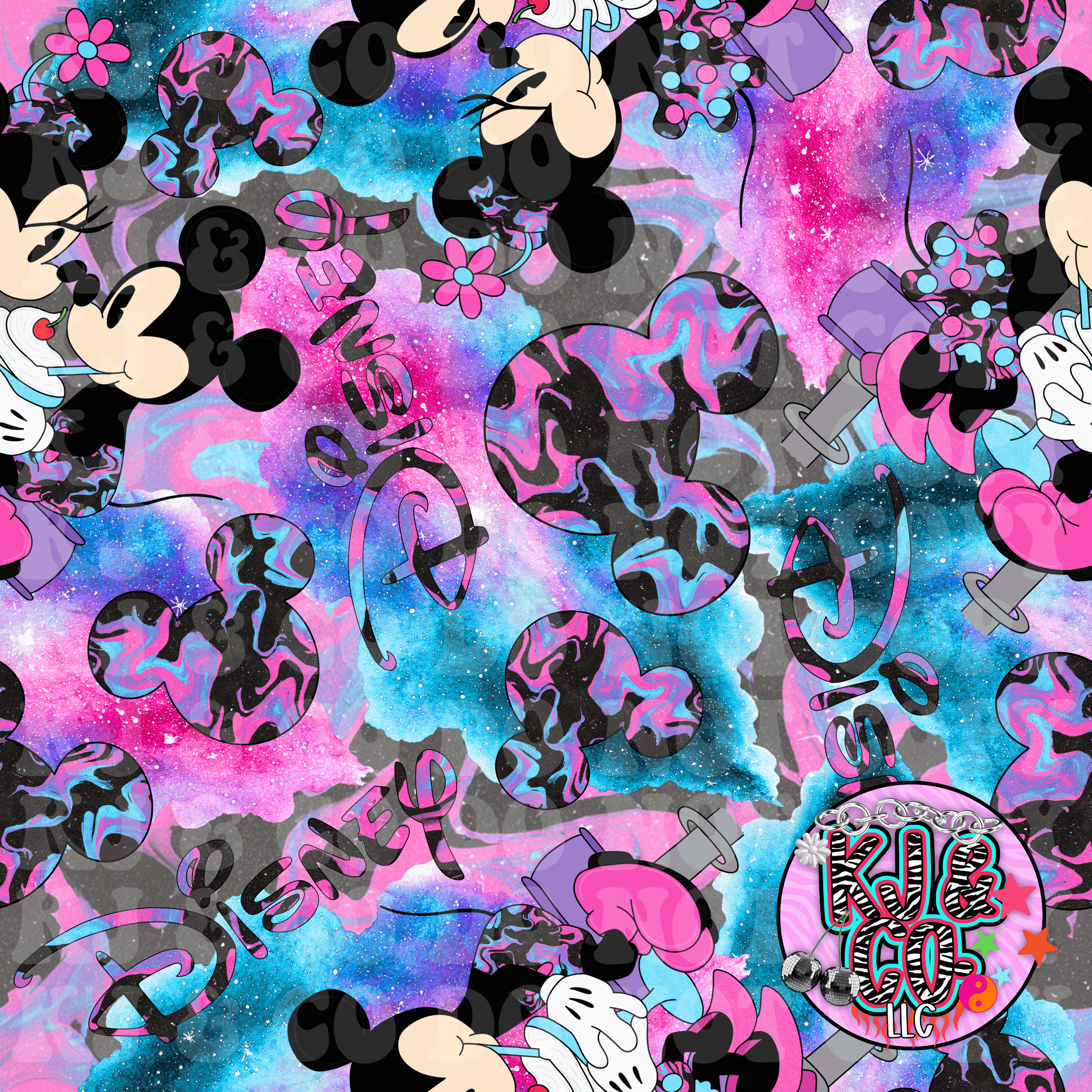 Disney Camera Seamless Pattern Disney Galaxy Seamless Files - Payhip