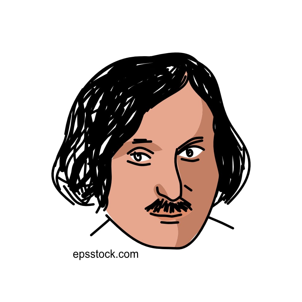 Nikolai Gogol portrait