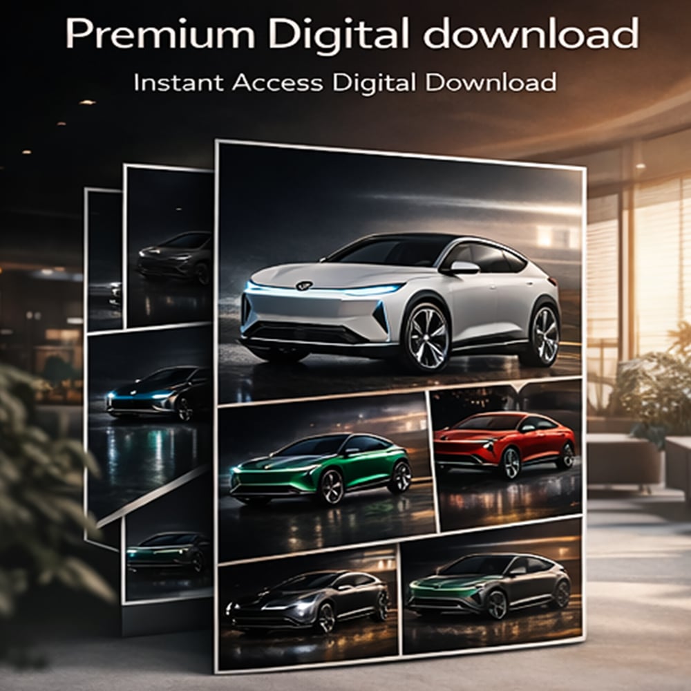 Premium collection of ultra-luxury futuristic vehicle concepts combining advanced automotive design, intelligent cockpit technology and next-generation mobility aesthetics.