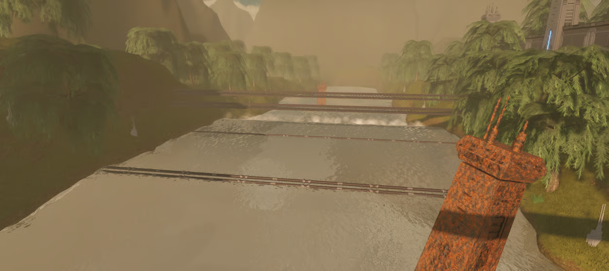 Sci fi Roblox urban battlefield environment map
