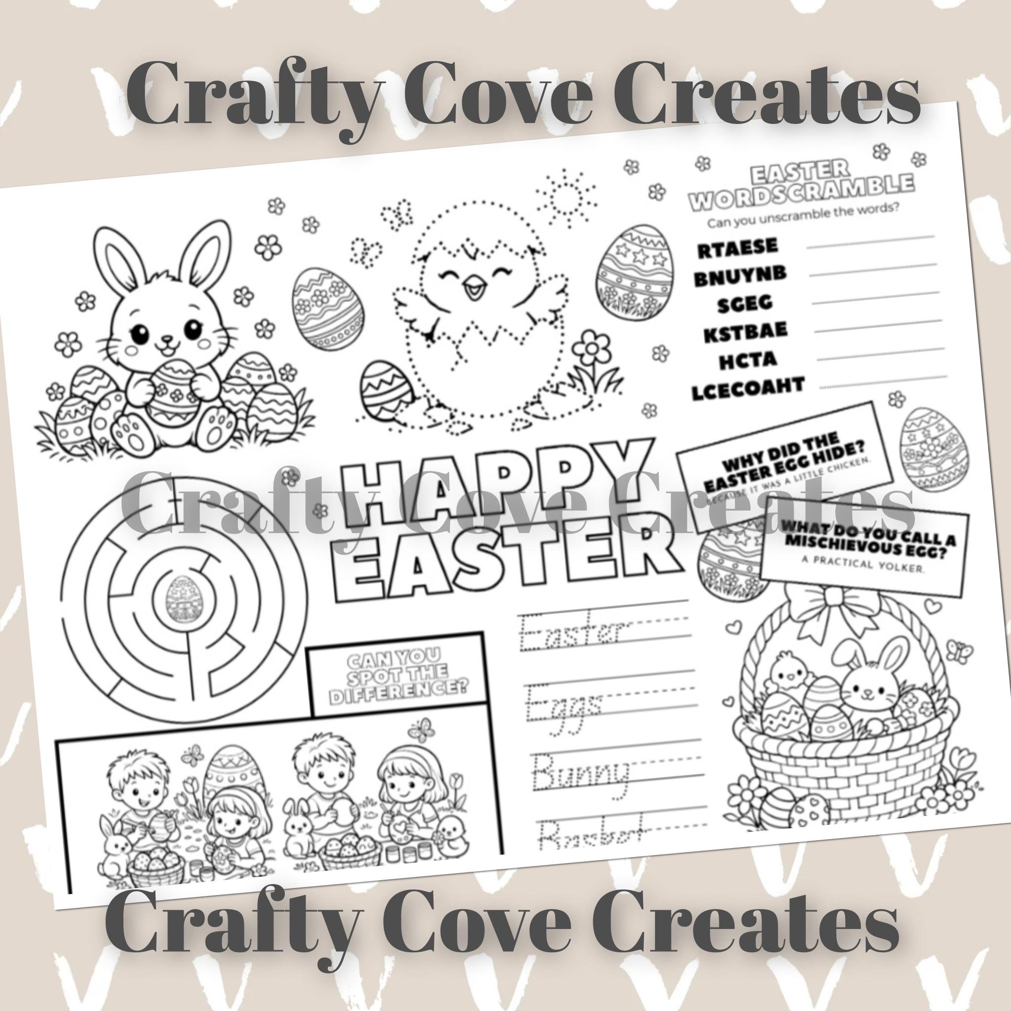 Easter Activity Mat - Payhip
