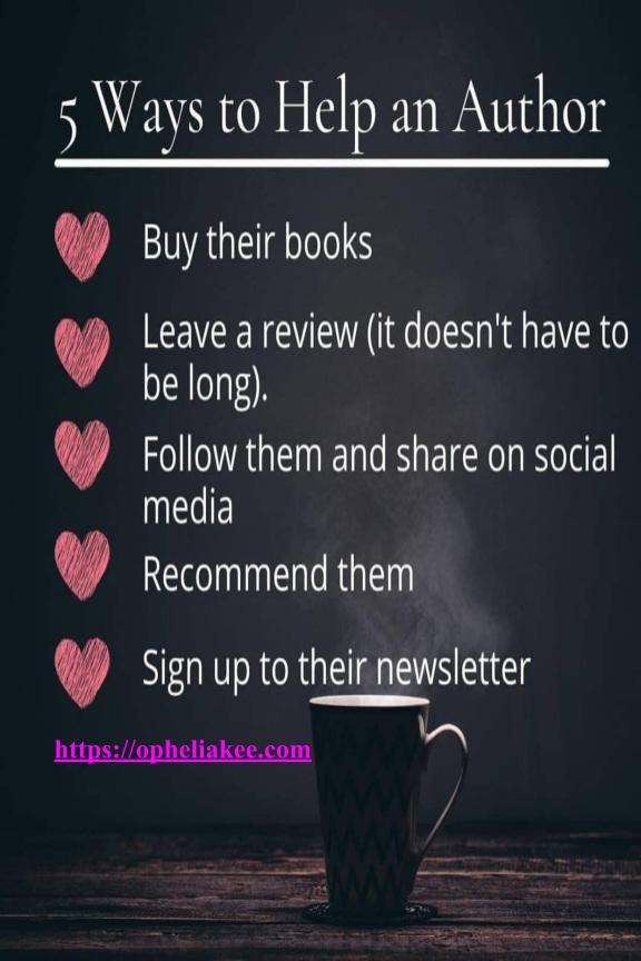 5 Ways to Help an Author Poster