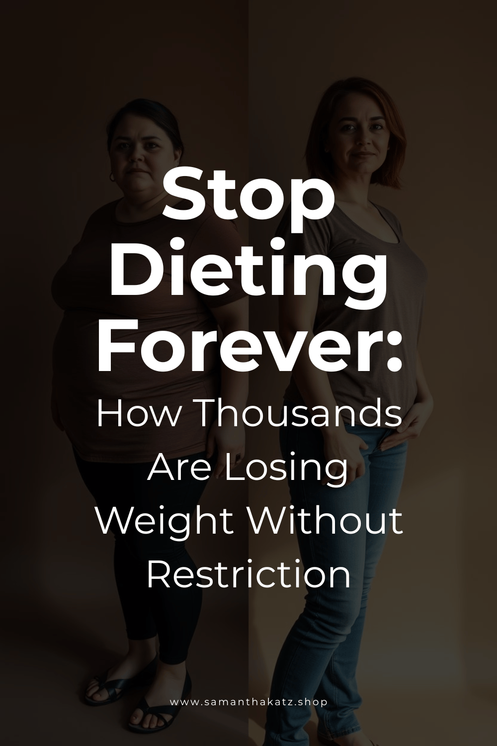 Stop Dieting Forever: How Thousands Are Losing Weight Without Restriction  Over the years, I’ve had the privilege of guiding clients who have lost 100lb or more. And here’s the most important lesson I’ve learned from every single journey: they don’t diet.