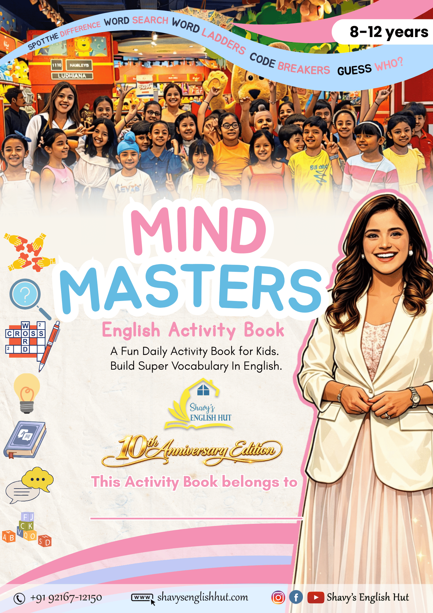 Activity Master Mind Masters | Activity Booklet for 8-12 years old - Payhip
