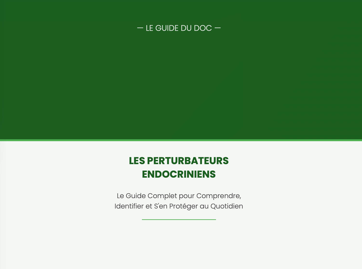 Tnr Format Guide Perturbateurs endocriniens - Guide complet - Payhip