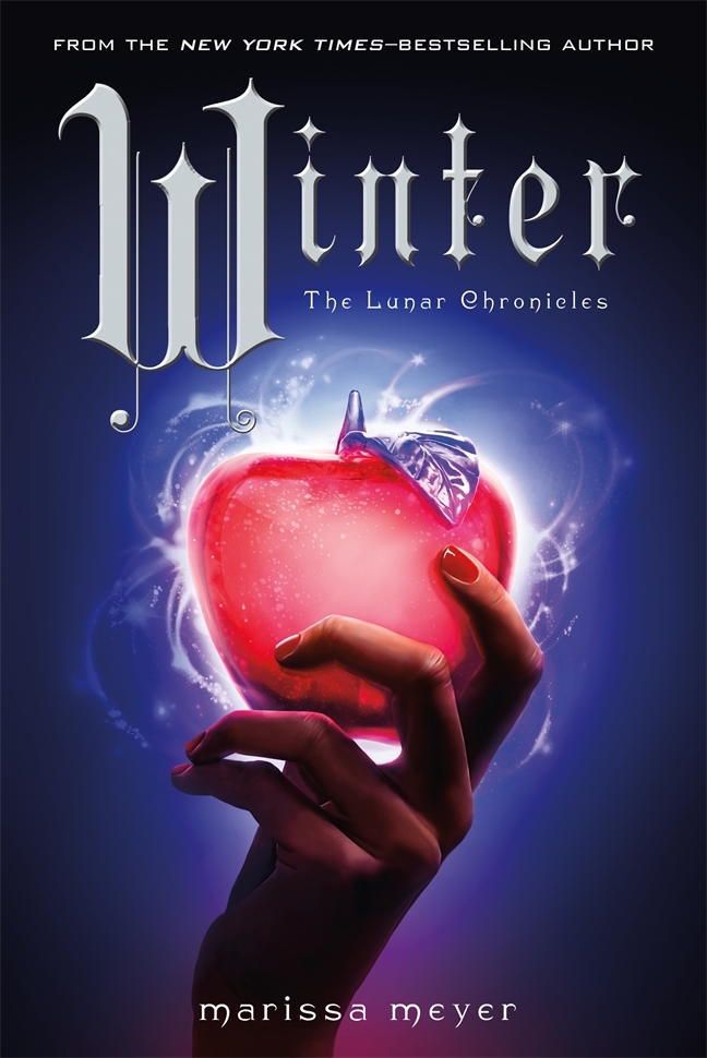 Novel Cover for "Winter", the fourth book in the book series "The Lunar Chronicles" written by Marissa Meyer.