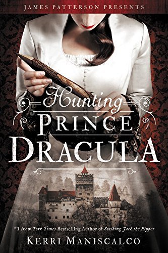 Novel Cover for "Hunting Prince Dracula", the second book in the book series "Stalking Jack the Ripper" written by Kerri Maniscalco.