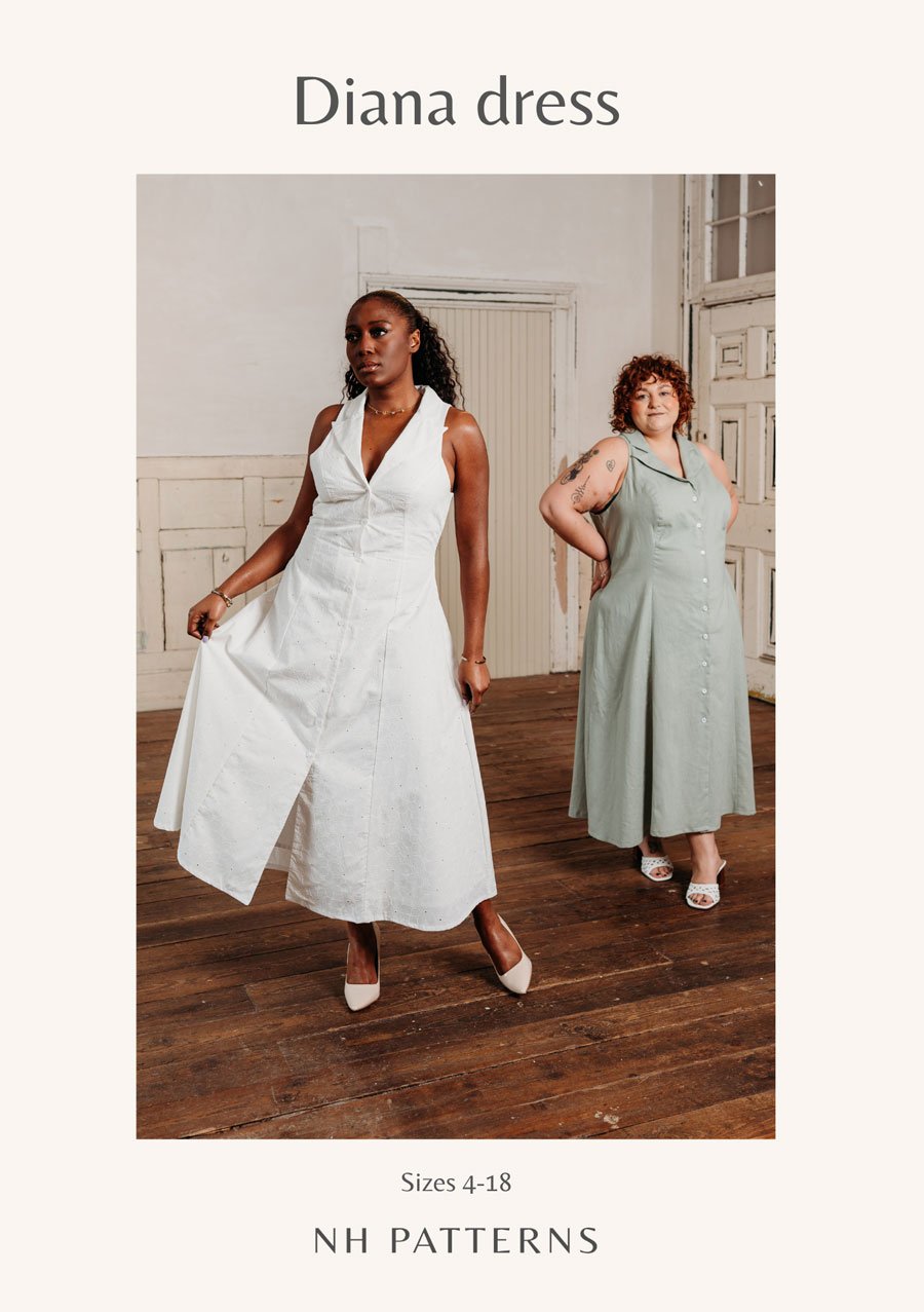 Diana dress & top - PAPER sewing pattern