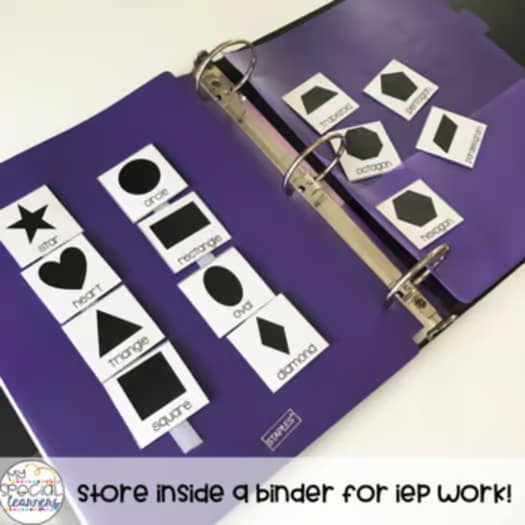 Student Work Binders for Special Education