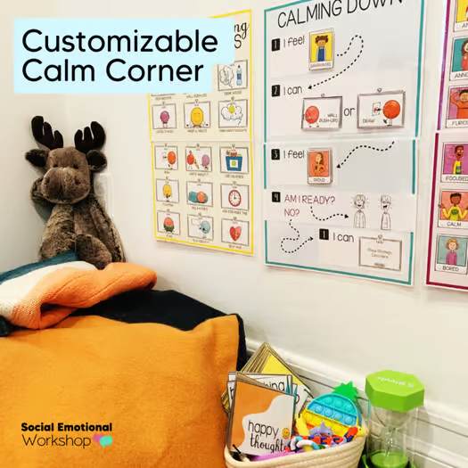 Classroom SEL & Emotional Regulation Tools: Calm Corner, Yoga, Break Breaks