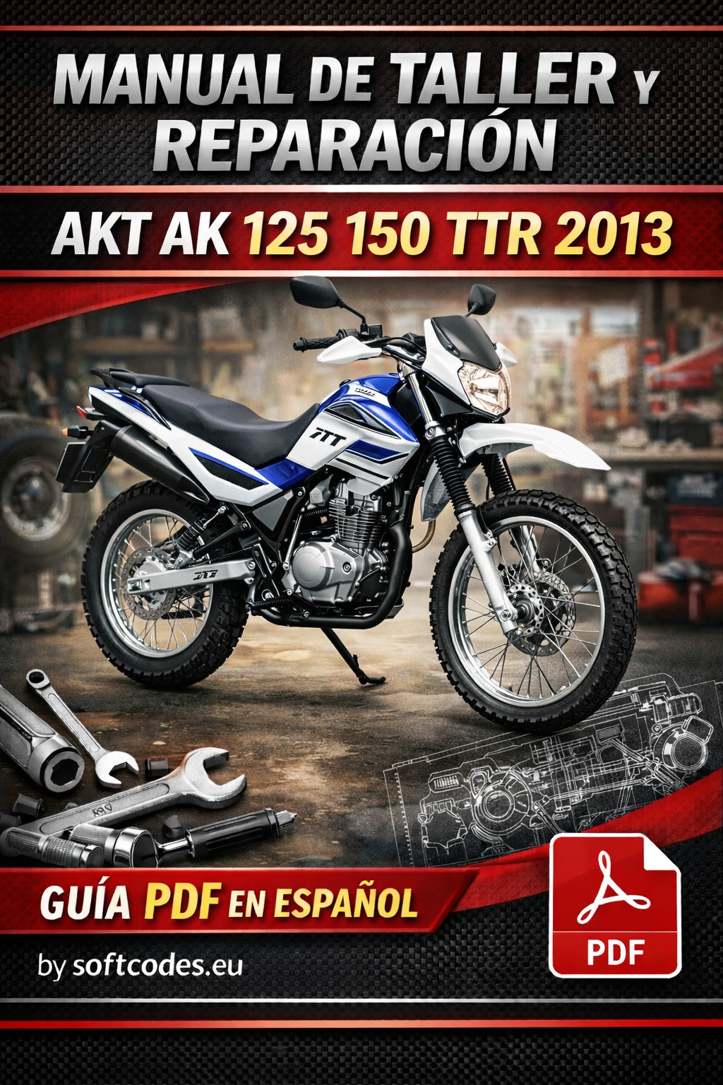 AKT AK 125 150 TTR 2013 Workshop Repair Manual PDF