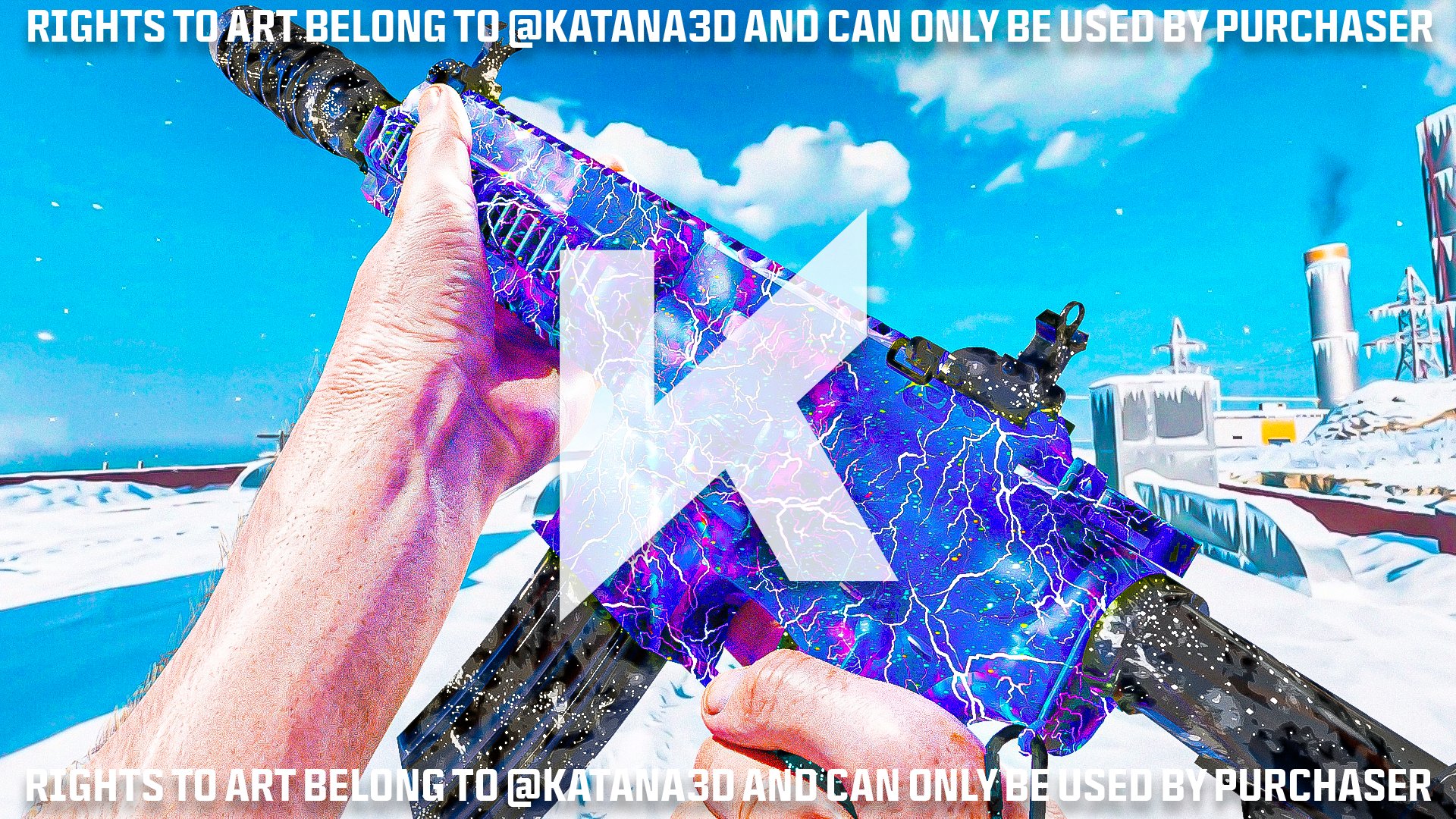 Singularity Cod COD/Warzone/BO7 Thumbnail - Singularity MK35 ISR (3 Map Versions) - Payhip
