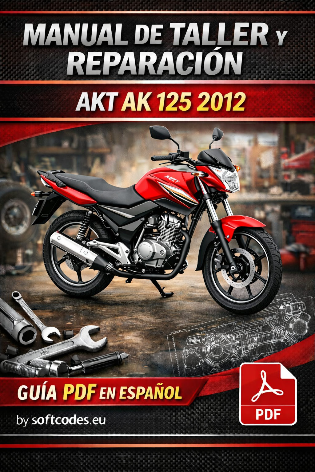 AKT AK 125 2012 Workshop Repair Manual PDF