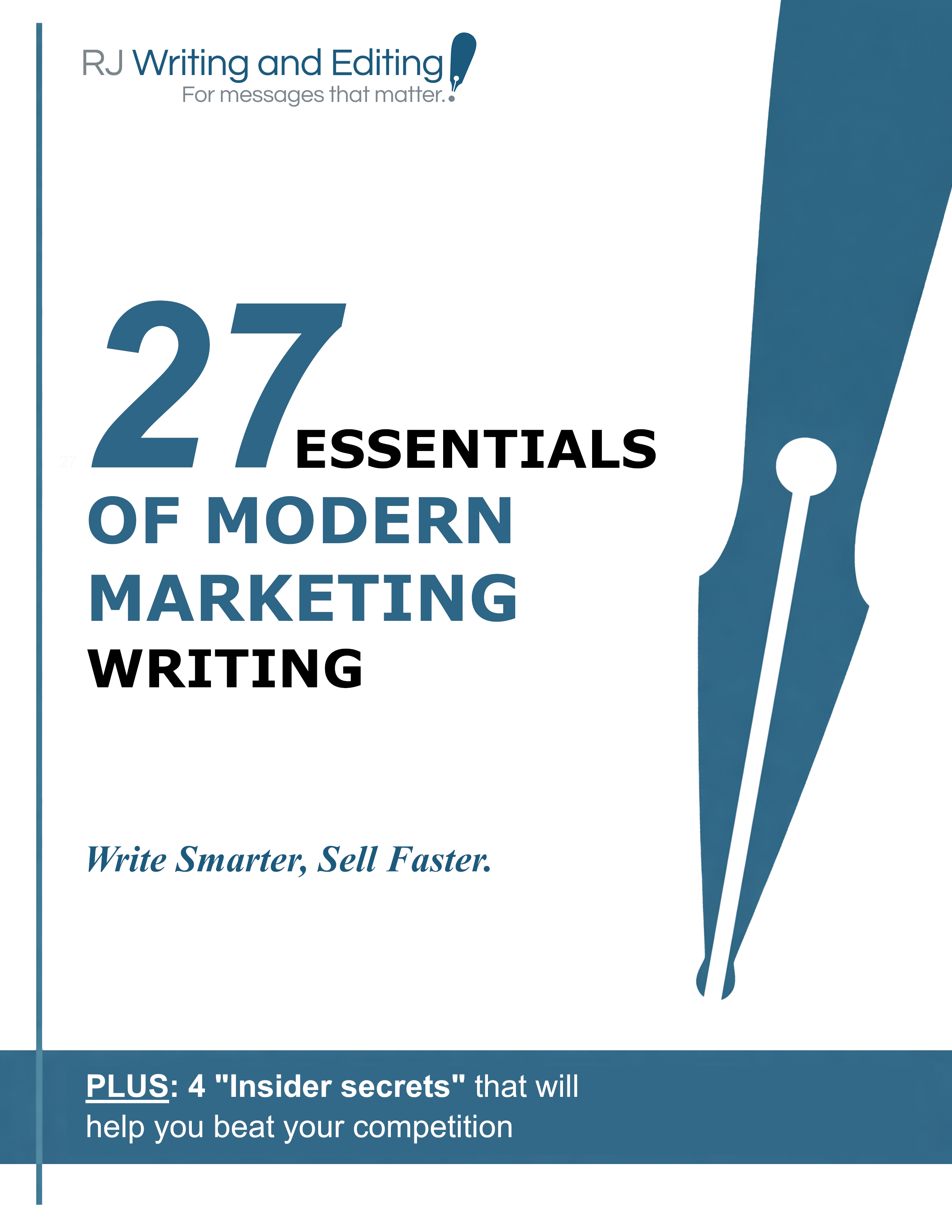 27 ESSENTIALS of MODERN MARKETING WRITING - Payhip