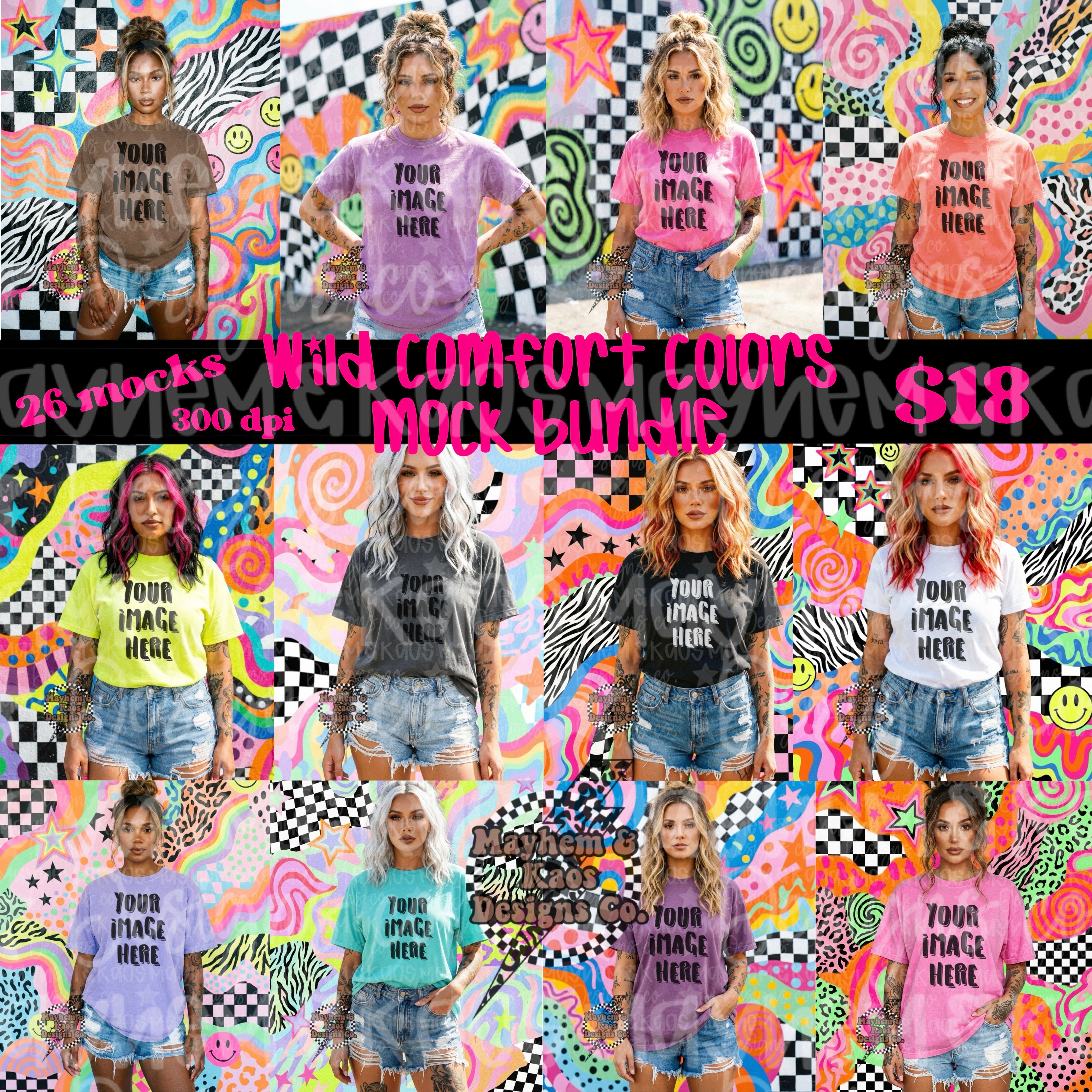 Ultimate cc wild mockup bundle - Payhip