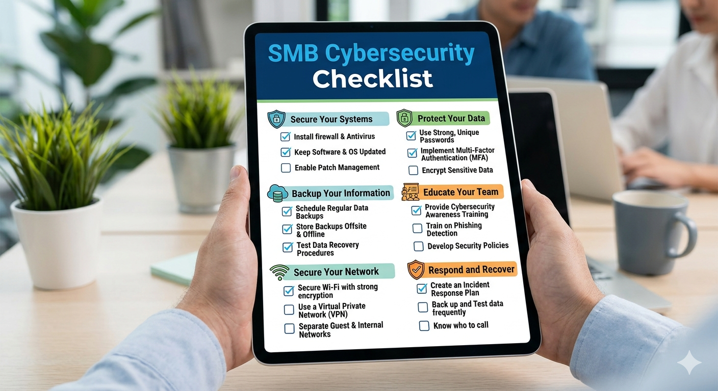 Small to Medium Sized Business - Cybersecurity Checklist - Payhip
