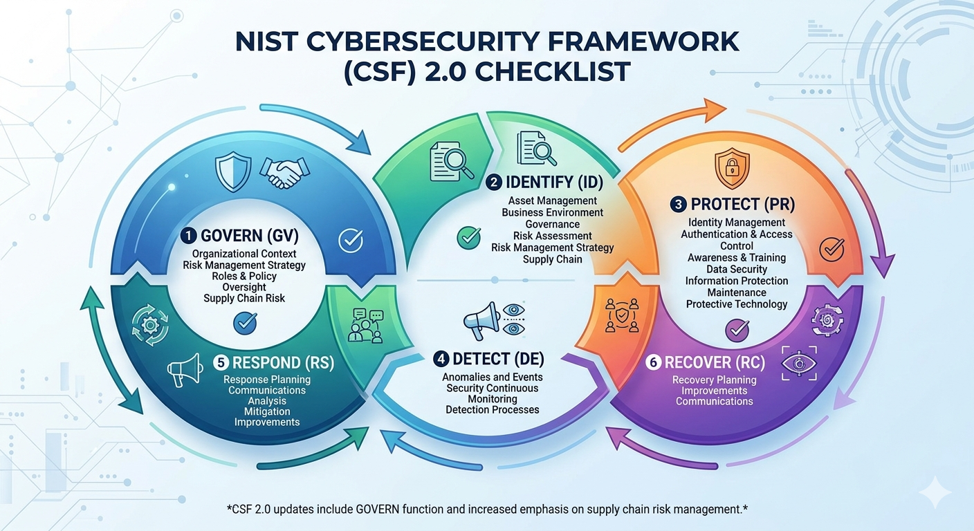 NIST Cybersecurity Framework CSF 2.0 Checklist - Payhip