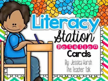 Literacy Station Rotation Cards