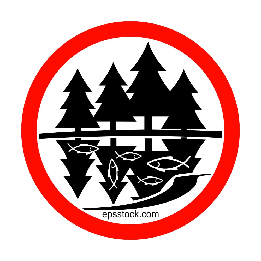 Environmental hazard sign