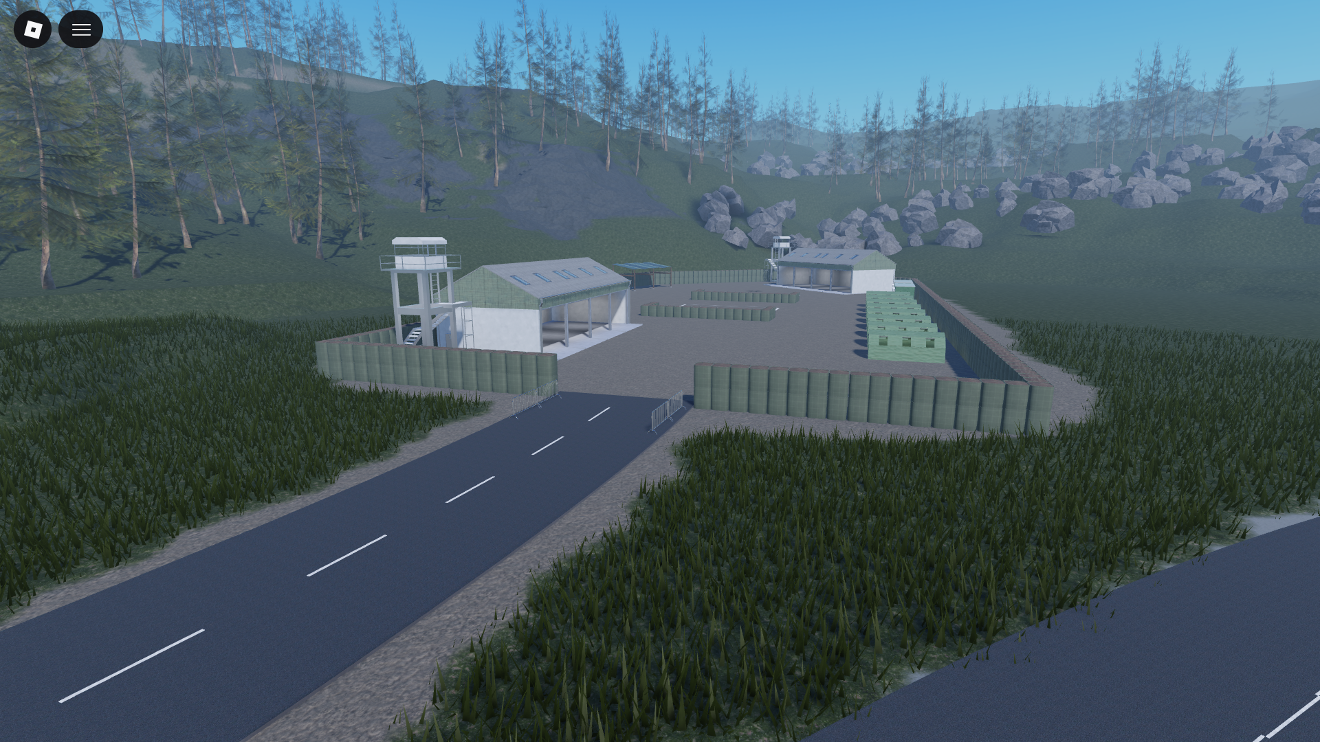 Free Military Base in Nature – Roblox Forest Military Map