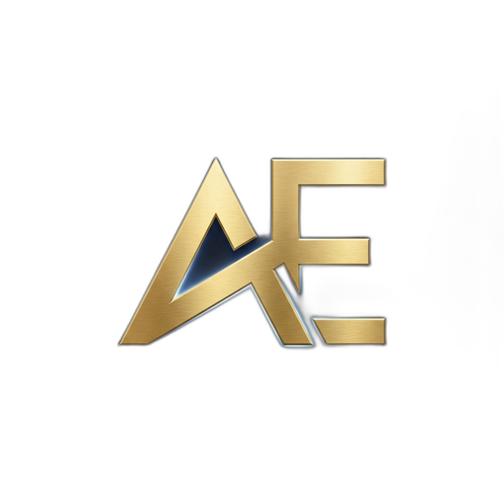 AI Elite Studio logo - Premium AI tools and digital products brand in gold and black colors