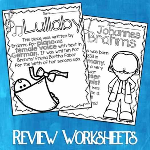 Mystery Song Music Listening: Brahms' Lullaby