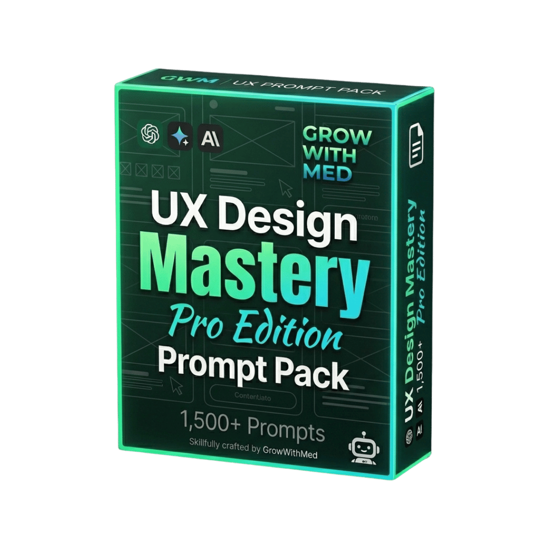 UX Design 101 ChatGPT: 300 AI Prompts to Master User Experience Design & Build Better Products