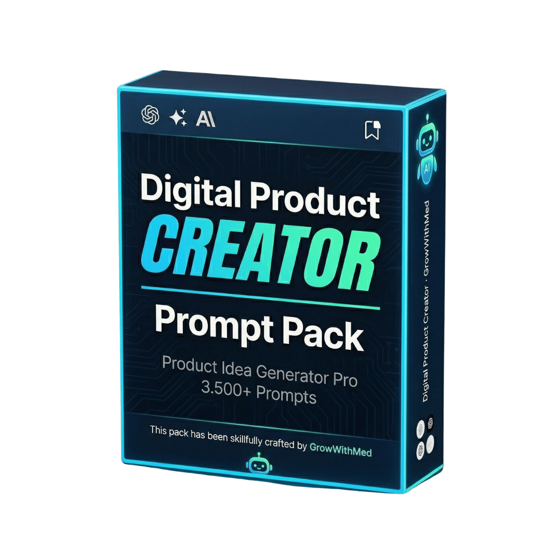 Digital Product Creator Prompt Pack: 3,500 AI Prompts to Build, Market & Scale Your Digital Products to Passive Income
