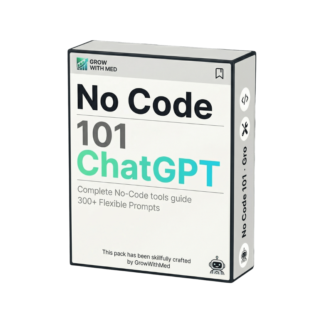 No-Code Mastery: 300 ChatGPT Prompts to Build Websites, Apps, Databases & Automate Everything — No Coding Required