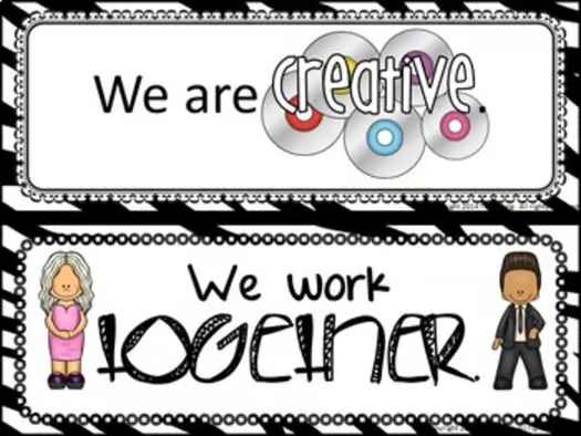 Music Bulletin Board - In Music We Rock Classroom Rules