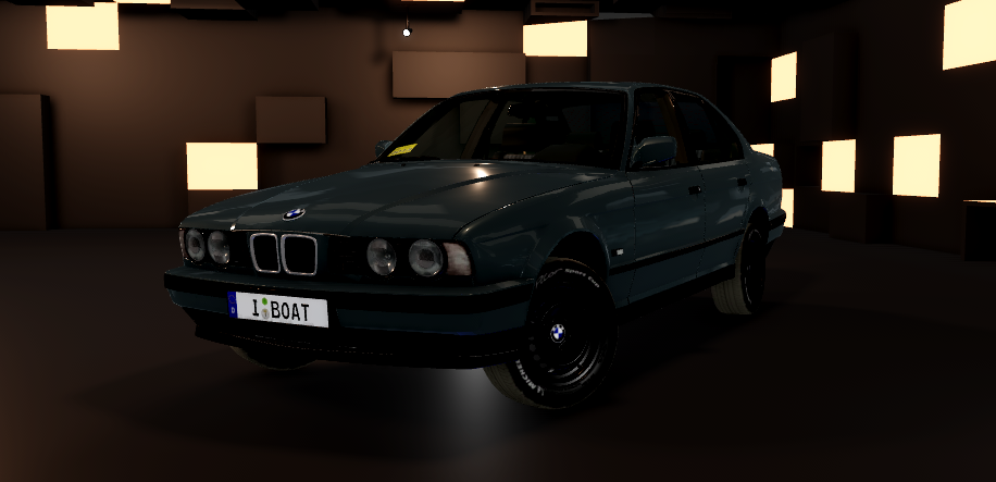 Roblox 1989 BMW E34 LS1 swapped car
