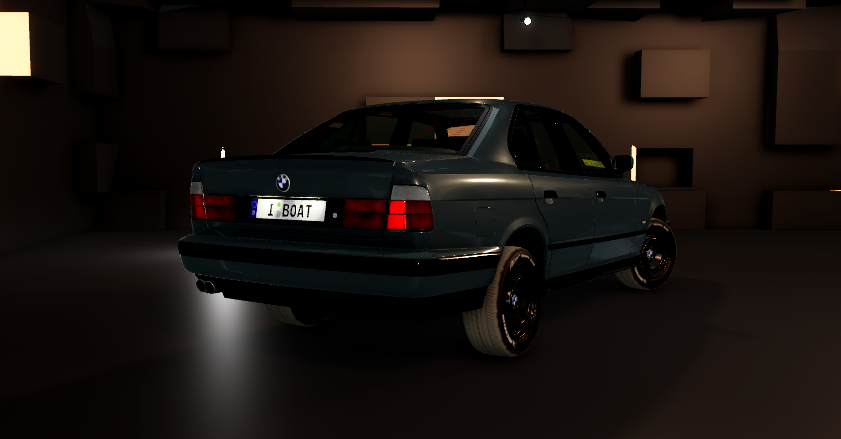 BMW E34 modified performance sedan Roblox