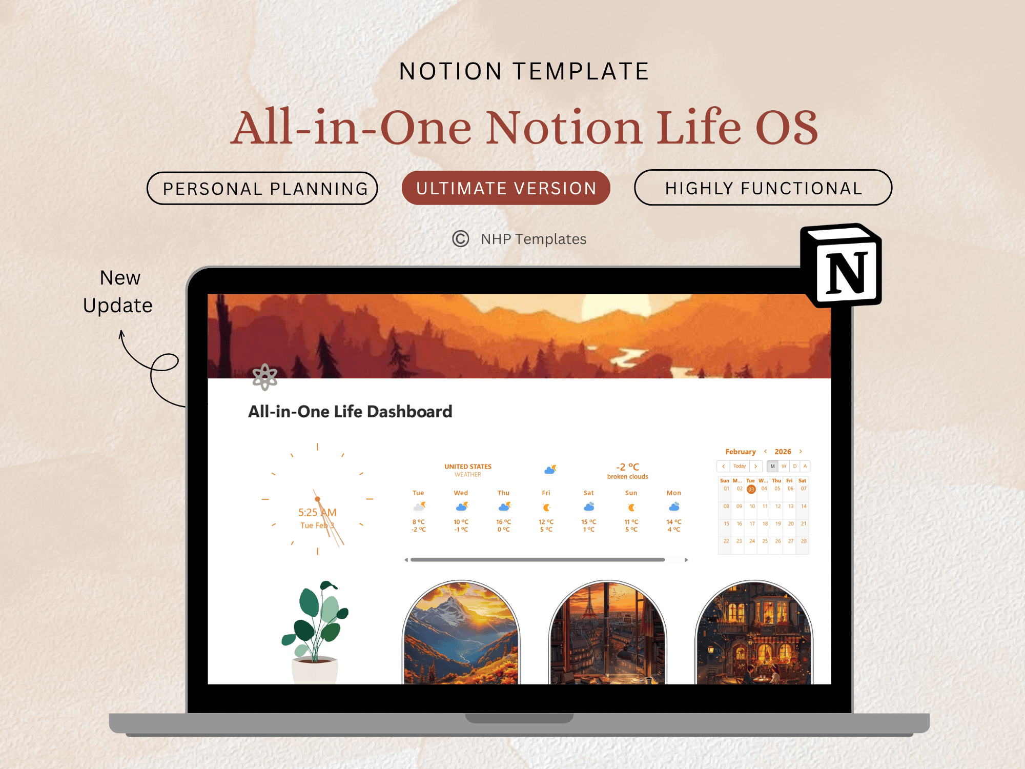 Life Tracker – Notion Life OS - Payhip